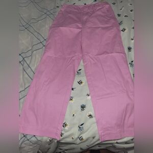 Womans Size 2 Pink High Rise Pants